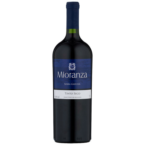 Vinho de Mesa Tinto Seco 1 L Vidro Mioranza